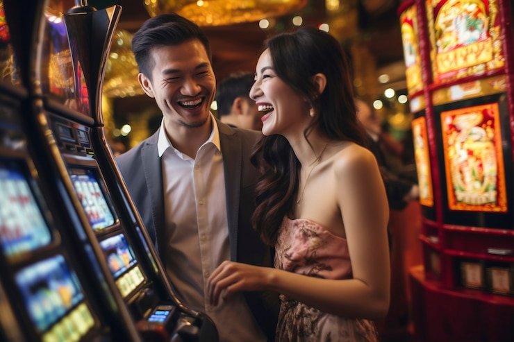 Antarmuka permainan slot rjs slot dengan fitur turnamen mingguan